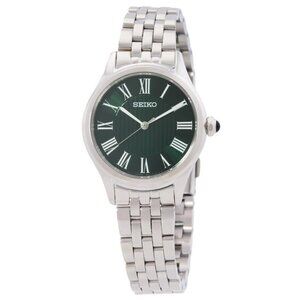 FX04354B NWT Seiko Fashion Ladies Quartz Steel Authentic Watch